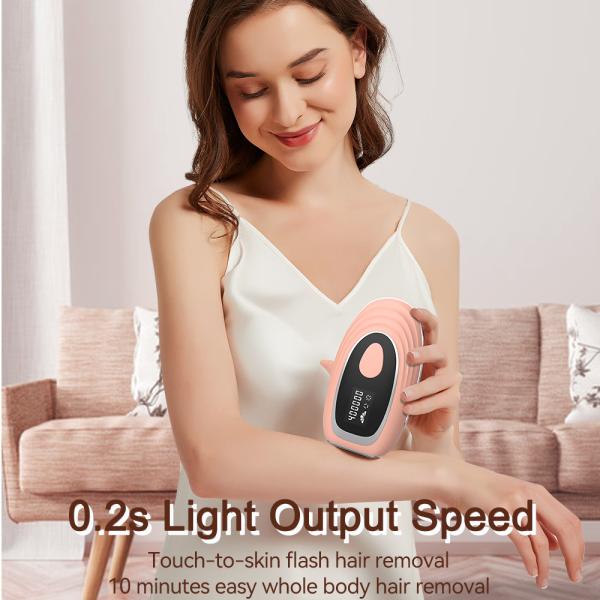 Удаление волос IPL с системой охлаждения льда, постоянное удаление волос модернизировало до 400 000 вспышек прибор для женщин и людей