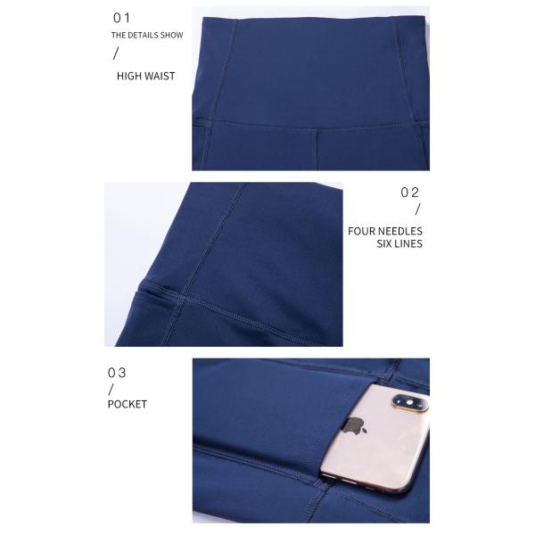 Набор фитнеса энергии гетры фитнеса разминки 220gsm женщин нагой чувствуя установленный