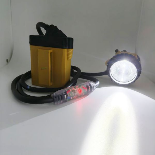 Super Bright 25000Lux Mining Light Rechargeable Li-ion Battery Waterproof Explosion-Proof Miners Headlamp