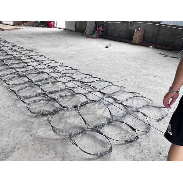 Seguridad oculta Invisible Defensa encubierta Drone de acero malla de alambre