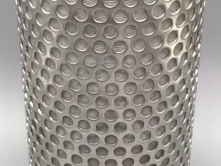 Tube Custom 304 Stainless Steel Wire Mesh Water Filter Micron Cylinder