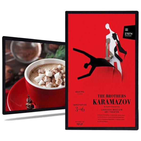 43 inch New style High brightness semi outdoor lcd digital signage aluminium alloy advertising display