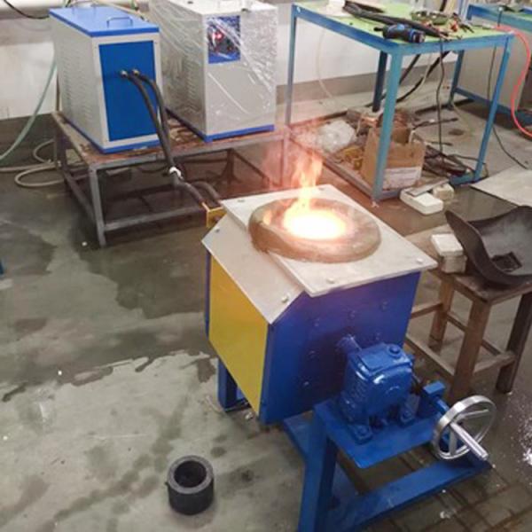 30-160kw Medium Frequency Induction Melting Furnace For Copper Scrap