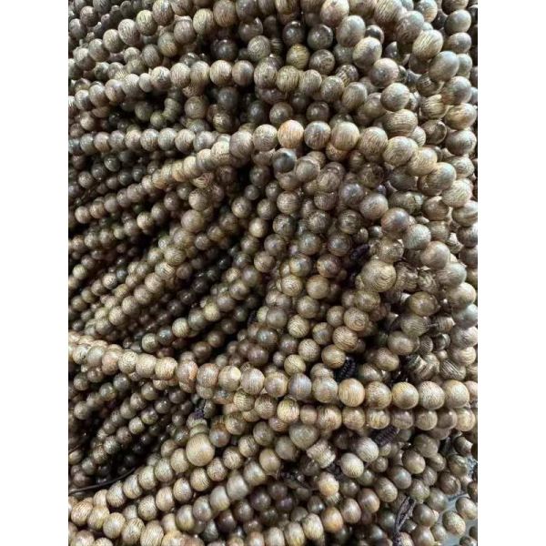Natural Agarwood Prayer Beads Wholesale — Misbaha Tasbih | Custom Size | 100pcs MOQ