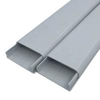 Customized UPVC PVC Electrical Conduit Protector Channel PVC Plastic Electrical Conduit Pipe