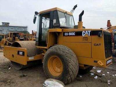 Road Construction Machinery Roller Road Machine , CS-583C Cat Road Roller