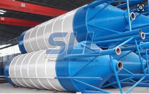 400T Steel Bolted Cement Storage Silo Electrical Power Derive For Cement Or Powder