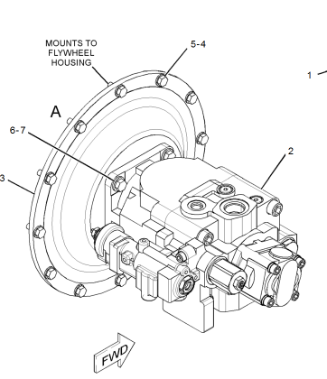 307D YC85 Liugong907 Excavator Gear Pump Hydraulic Pilot Pump 316-2277