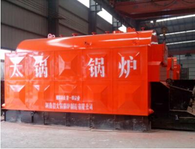 Horizontal 1-20t/H Chain Grate Biomass Steam Boiler For Aquaculture Industry
