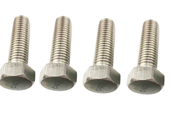 Custom C276 Hastelloy Hex Head Bolt Corrosion Resistant Natural Finish Non Standard