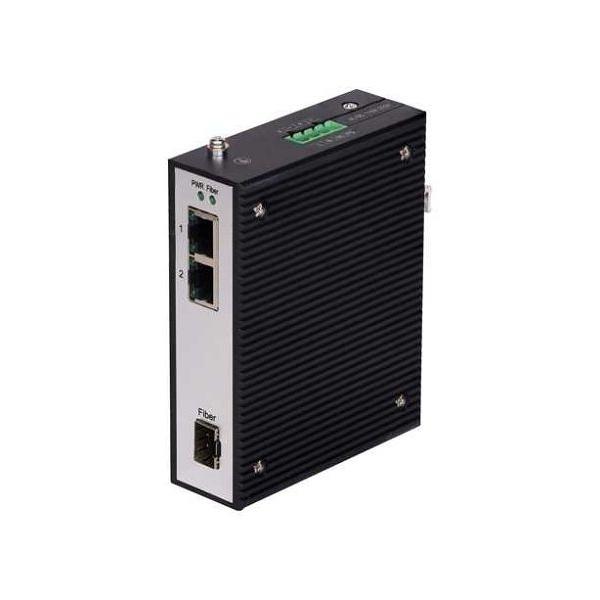 H3C Industrial Gigabit Switch 2xRJ45 1xSFP Wide Temp -40°C to 75°C