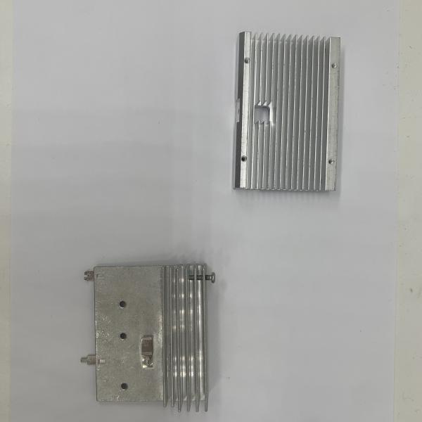 Anodized Polishing Water Cooled Aluminum Heatsink Extrusion Zinc Plated
