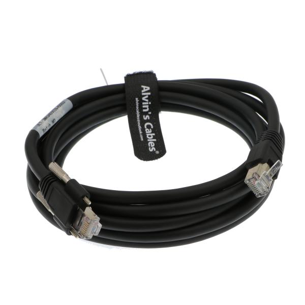 Cable GigE Cat6 S STP Screw Lock Horizontal RJ45 DrC for Basler Cameras 3 5 10m