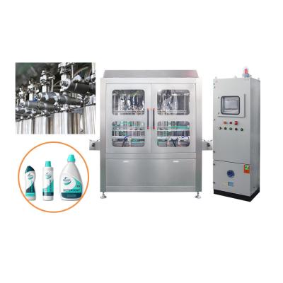 Npack Full Auto Pressure Filling Shower Gel Chemical Liquid Product  Bottle Packaging Machine