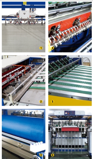 Máquina de revestimento de manchas UV de formato 1450 mm de alta velocidade e total automática