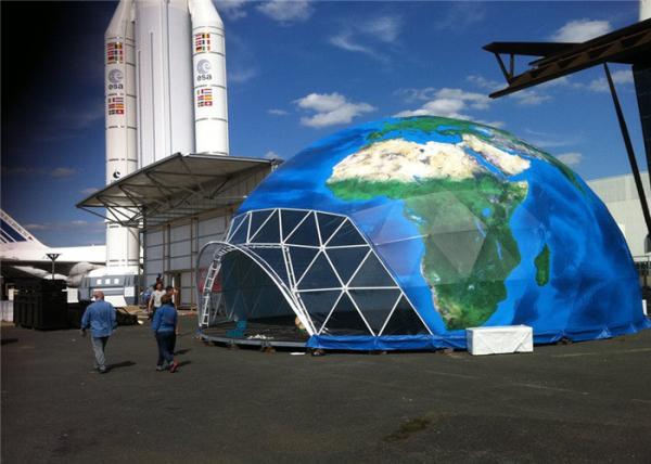 Modern Style Fire Resistant Aluminium Frame Tents With Heavy Duty Materials