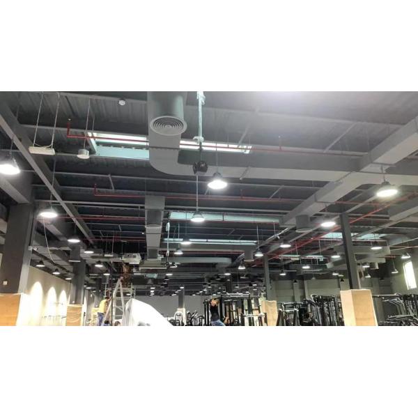 Die-casting Aluminum IK08 IP65 60W UFO LED High Bay Light For Warehouse Lighting