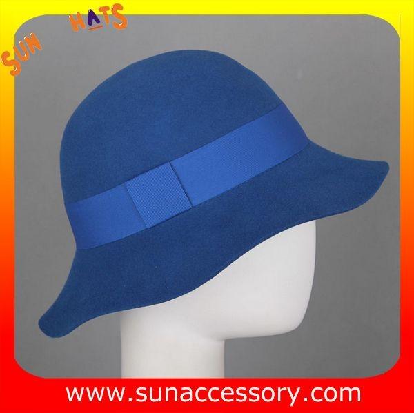6090434 Sun Accessory customized  winner  fashion  wool felt  clothe hats, women hats and caps wholesaling