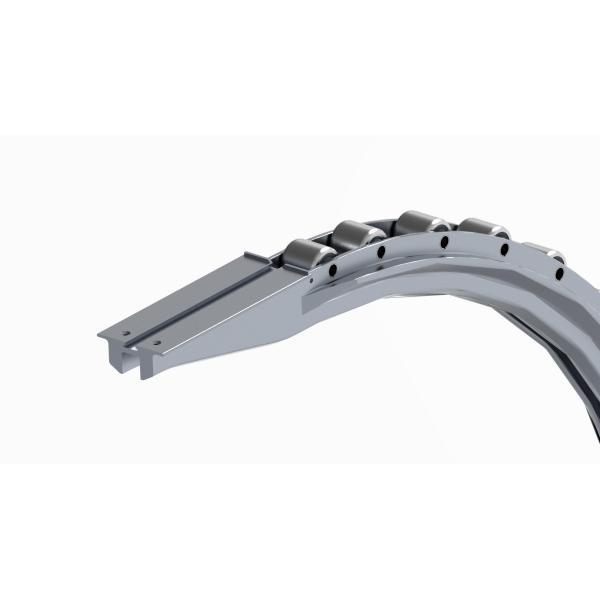 Pista de la guía de la barandilla de la escalera móvil - rodillo Newel, perfil