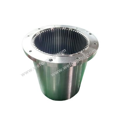 Cut Teeth Ring Gears Carburizing And Quenching Precision Ring Gear For Ship Gear Yacht Gearbox Forged Gear Blanks