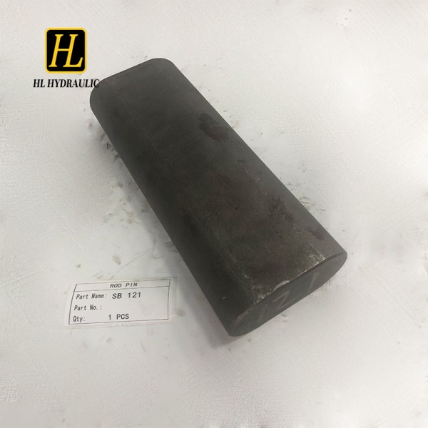 Hydraulic Hammer Rock Breaker Spare Parts Chisel Pin Rod Pin Sb121 Excavator Mining Spare Parts