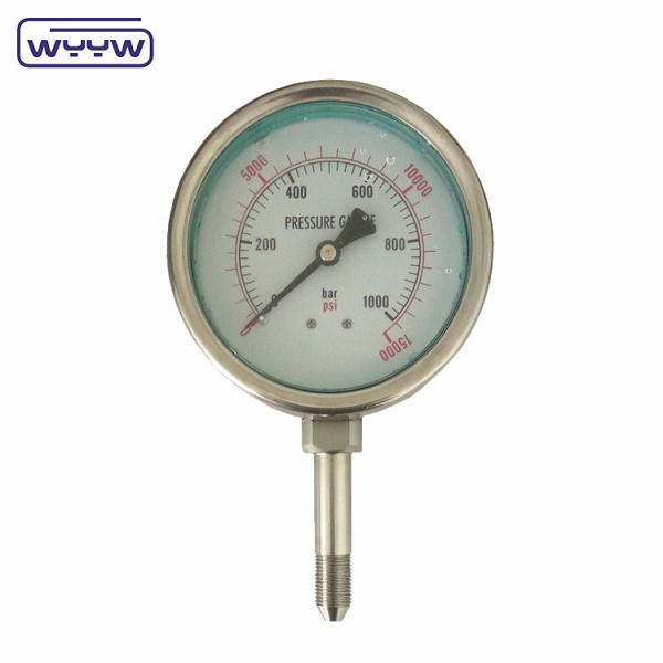 OEM ODM OBM Medidor de alta pressão Compressor de pressão de utilidade com líquido 1000 bar