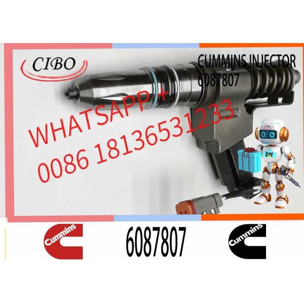 Refabricado Melhor preço Injetor de combustível comum ferroviário 4384360 6087807