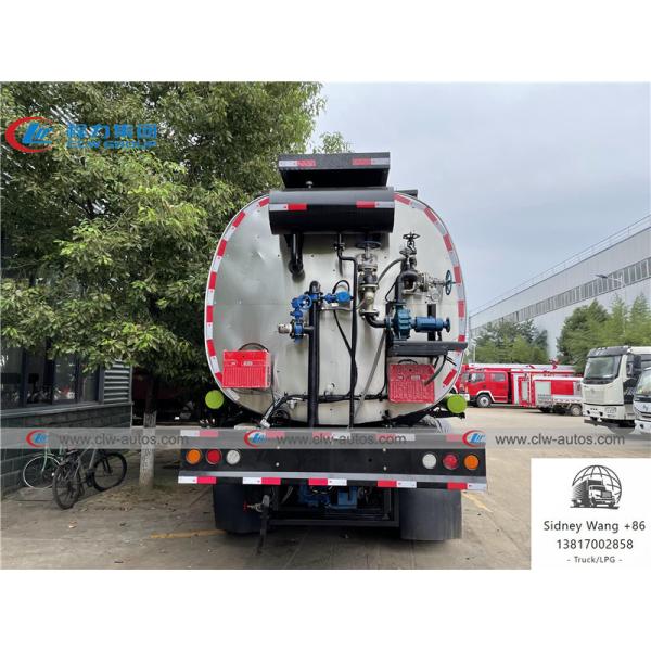 CCC 3 цапфы 50000L нержавеющей стали топливозаправщика трейлер Semi для доставки асфальта