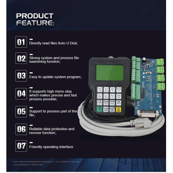 3 Eixo Obras de Construção DSP 0501 Controlador para CNC Router Sistema DPS