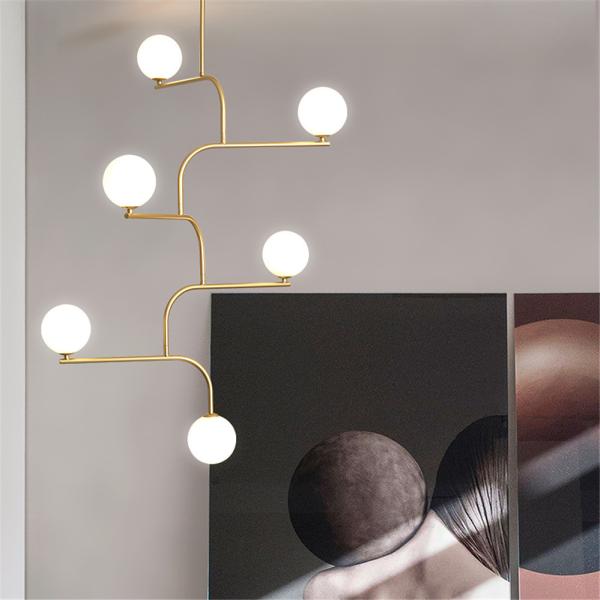 Nordic Postmodern Villa Hotel Tree Branch Chandelier Designer gold Mobil Chandelier（WH-MI-141)