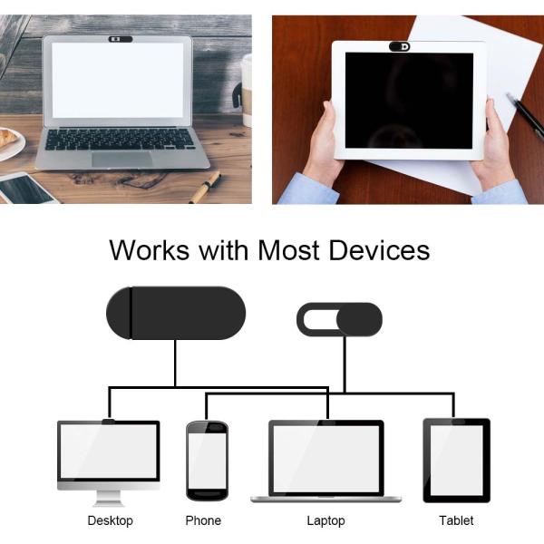 OEM  Ellipse Webcam Cover Slider For Laptop Smartphone