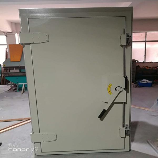 1.2m Rf porte blindée en acier galvanisé pour chambre EMC
