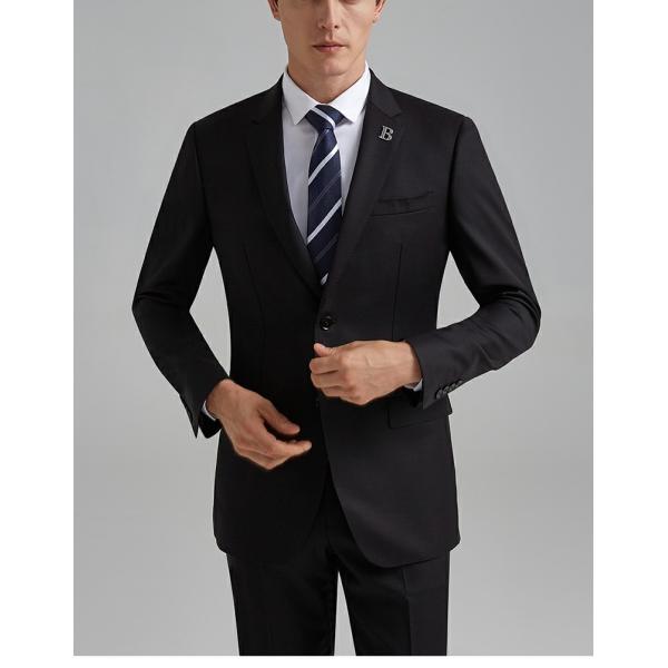 Anti-Static Black Suit for Work Professional Slim Stylish Clothing Business Suits