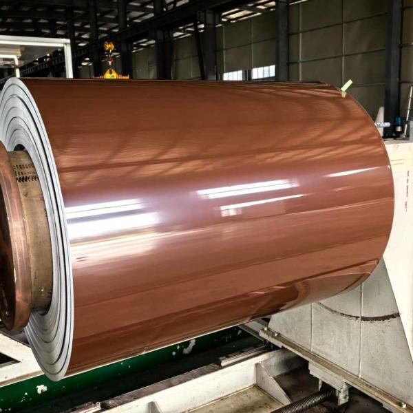 Bobina de aluminio prepintada resistente a la intemperie y a la corrosión para la fabricación de letreros