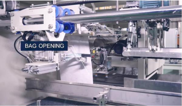 25kg 50kg Compost Fertilizer Grain Seed Bean Bag Filling Bagging Packaging Machine Robot