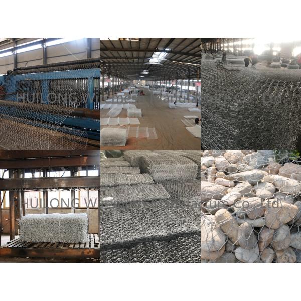 Сплетя 60x80mm корзина Gabion с высокой прочностью на растяжение 380N