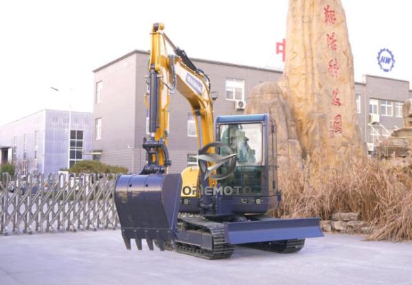 6 Ton Hydraulic Crawler Excavator HW-60 With 0.25m3 Bucket YANMAR 36.2kw Engine For Sale