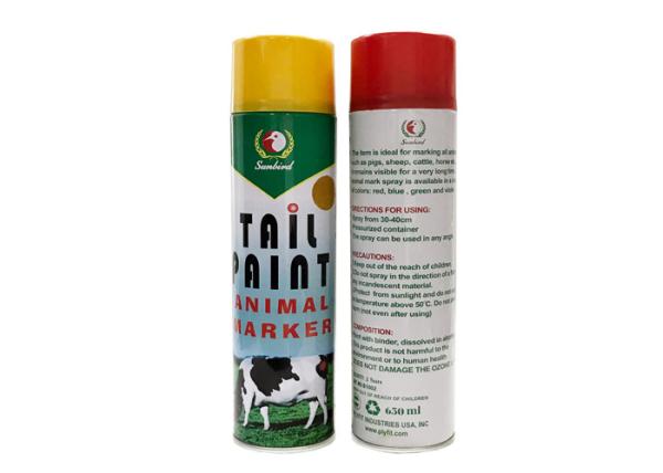 Carneiros/porco/pintura animal Eco colorido inofensivo marcação do gado - 400ml.500ml amigáveis, 600ml distinguem entre animais