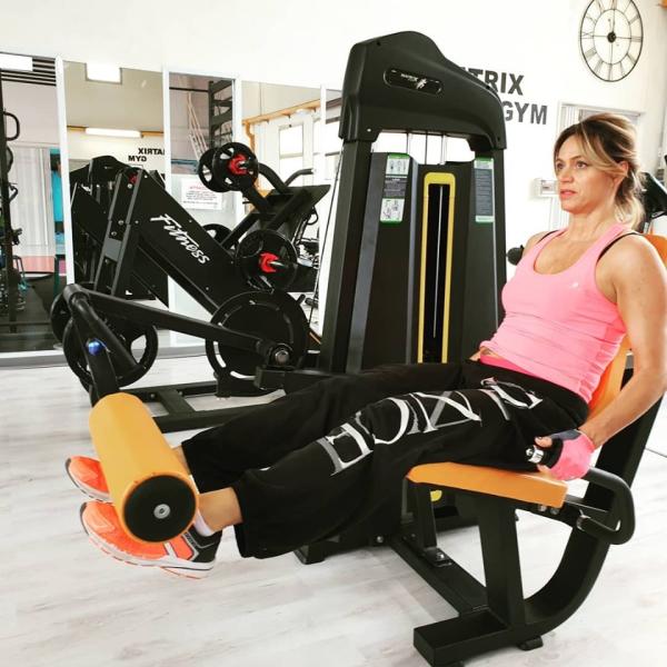 Bodybuilding Pin Load Selection Seated Leg Extension Machine for Functional Training