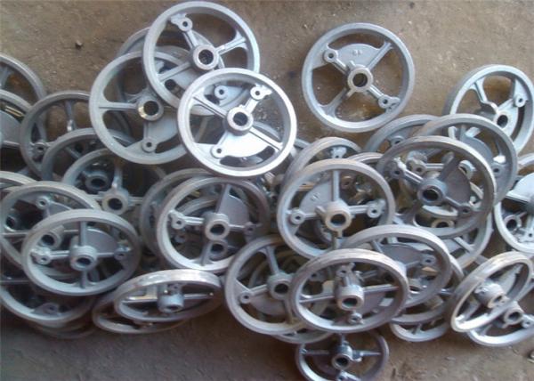 Cast Iron Flywheel GG25 Green Sand Cast Iron Casting  elevator wheel