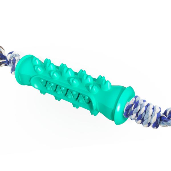 Factory Direct Sale With Rope Single Serrated Molar Stick Pet Dog Teeth Cleaning Dog Training Toy