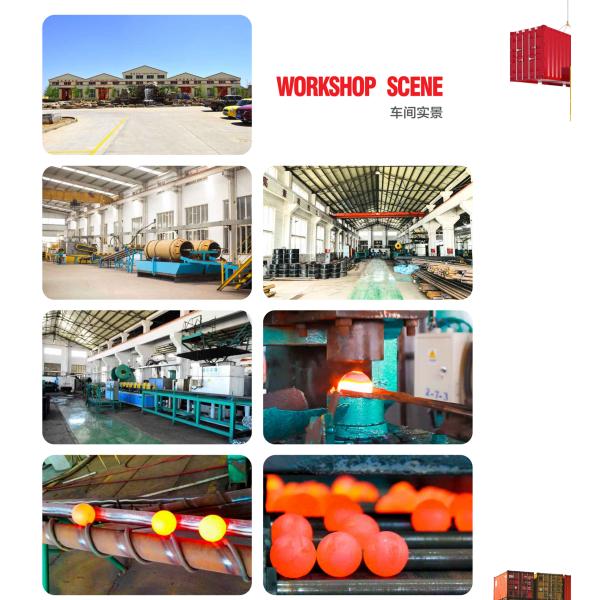 Высокая хромовая сталь меля отливку сплава хрома шариков ХРК58 средств массовой информации