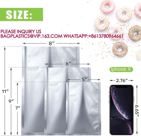 121 Degrees High Temperature Resistant Foil Retort Pouch Cooking Food Vacuum Retort Bags