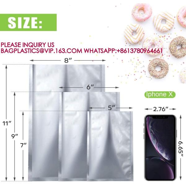 121 Degrees High Temperature Resistant Foil Retort Pouch Cooking Food Vacuum Retort Bags