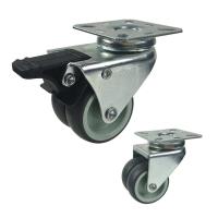 roulettes de faible puissance de roue du double 2inch
