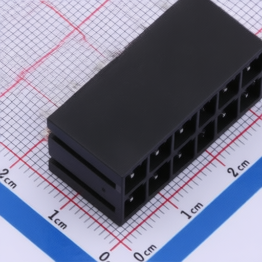 Straight pins pluggable male connector black 5.08mm pitch 2xNP configuration