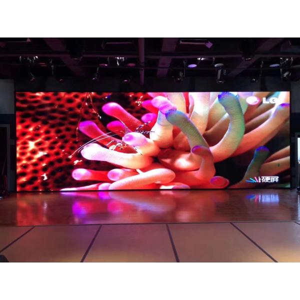 Small Pixel Stage Rental LED Display P1.875 Indoor 1R1G1B 1000cd/sqm Brightness