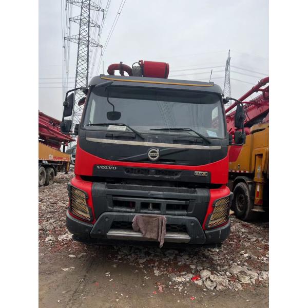 62м Использованный бетонный насос для тяжелого грузового и высокого давления