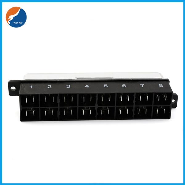 8 In 8 Out Ways Car Auto Automotive Fuse Box For ATY Standard Blade Fuse