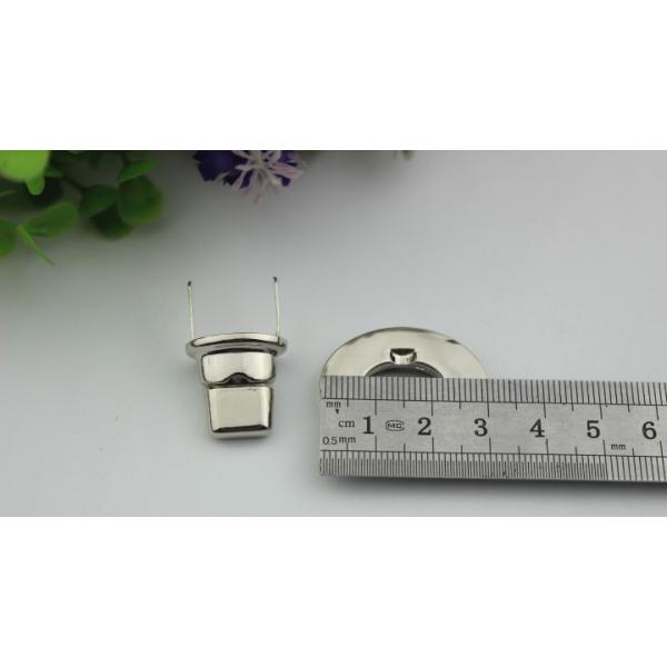 Hot sell Factory zinc alloy hardware accessories high quality custom oval metal handbag twist lock